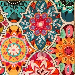 Gorgeous medallion fabric!